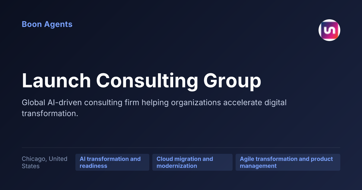 Launch Consulting Group — company overview