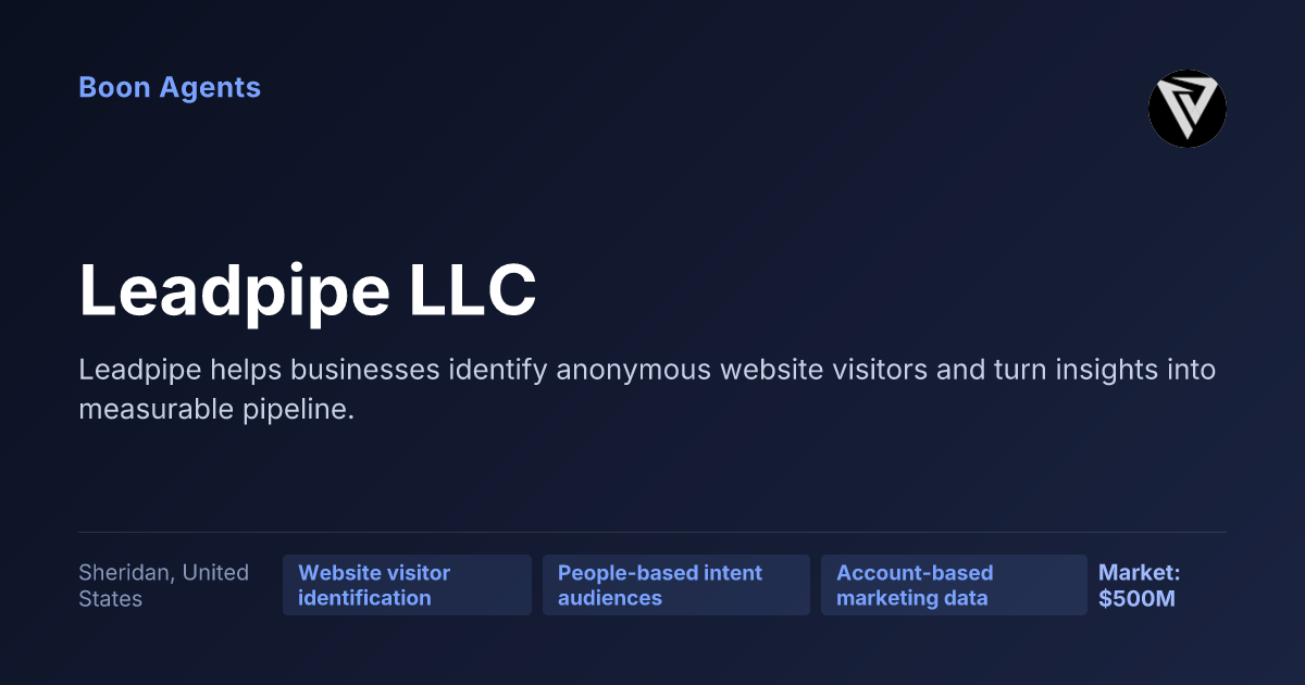 Leadpipe LLC — company overview