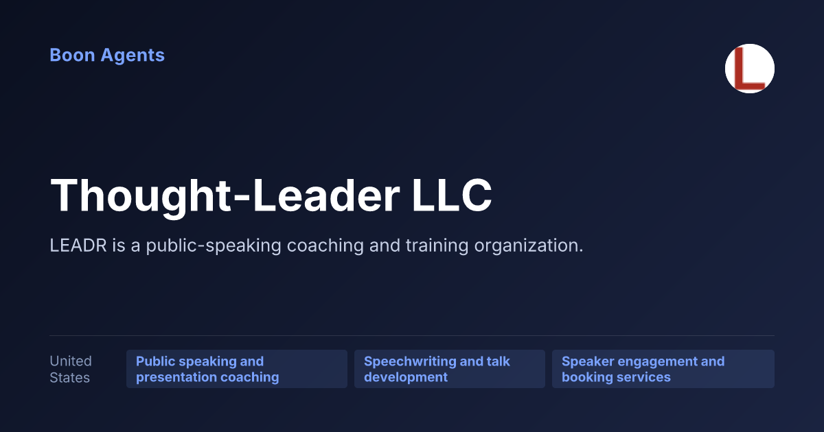 Thought-Leader LLC — company overview
