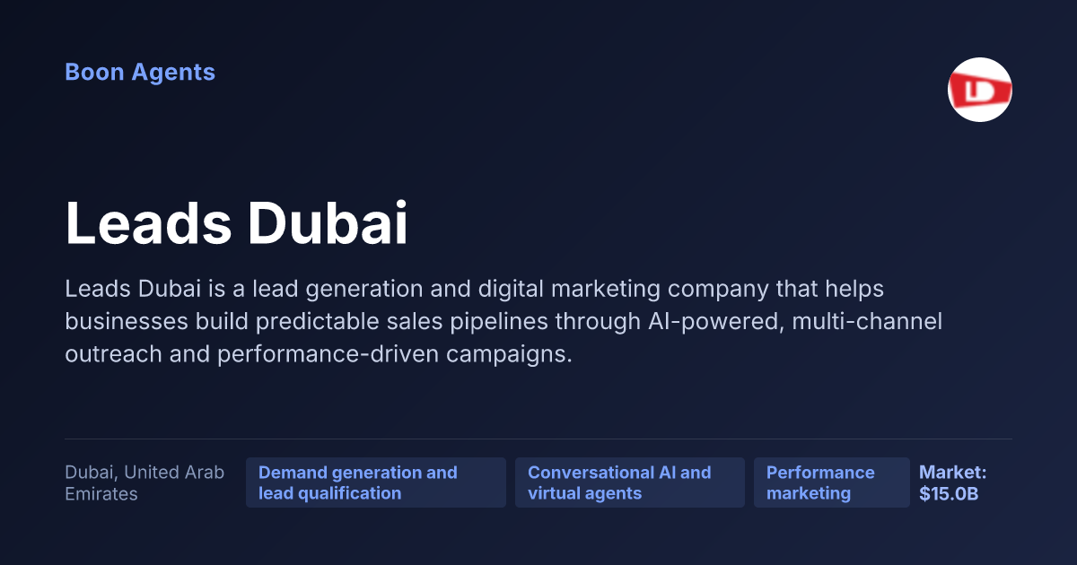 Leads Dubai — company overview