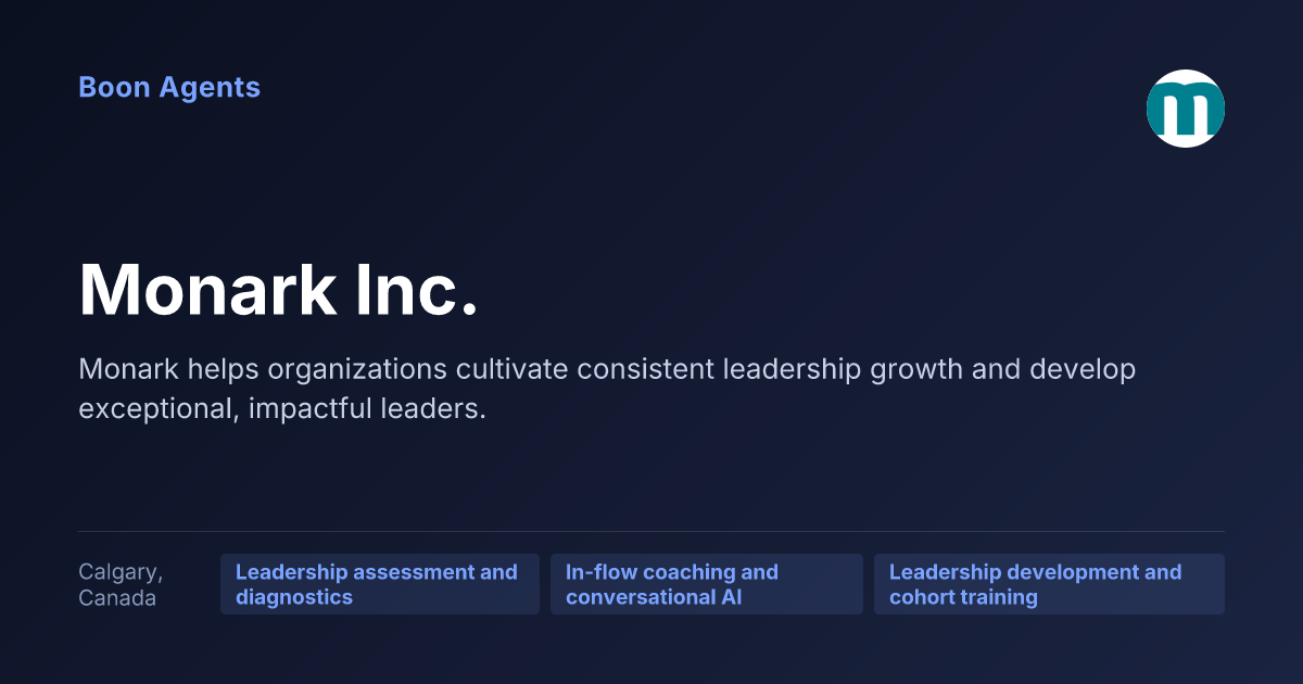 Monark Inc. — company overview