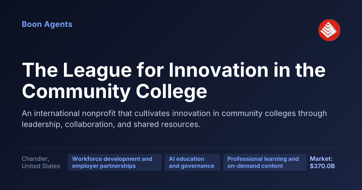 The League for Innovation in the Community College — company overview