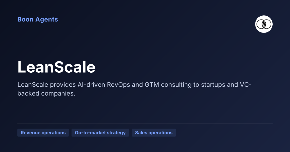 LeanScale — company overview