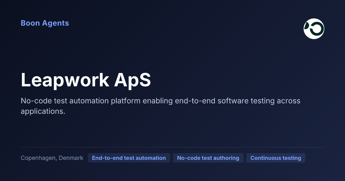 Leapwork ApS — company overview