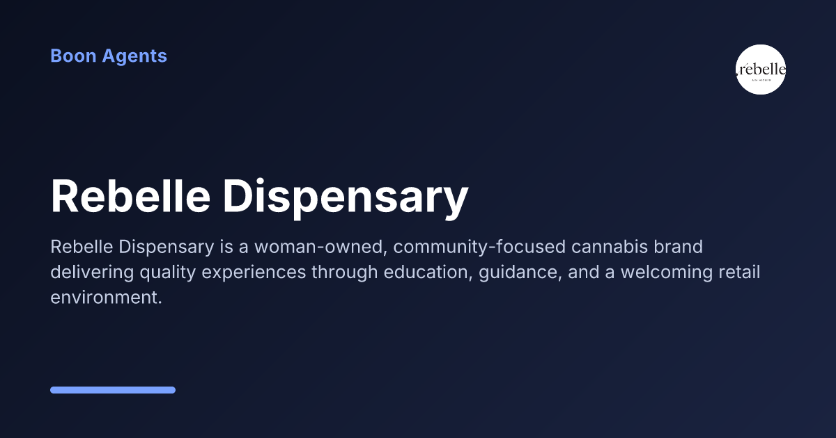 Rebelle Dispensary — company overview