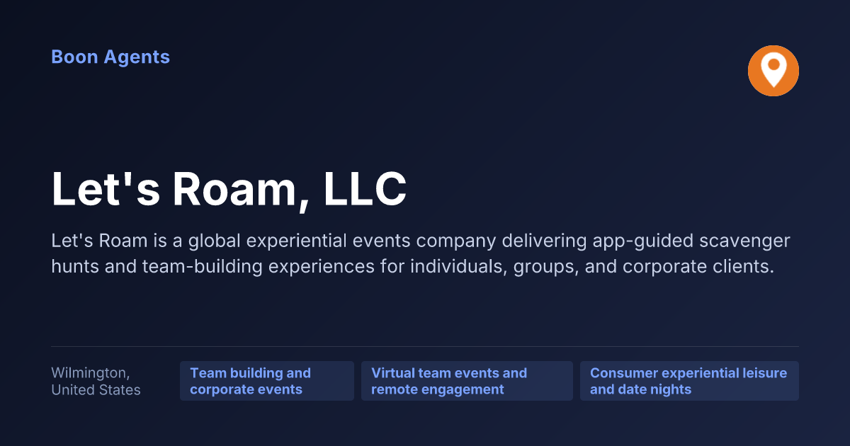 Let's Roam, LLC — company overview