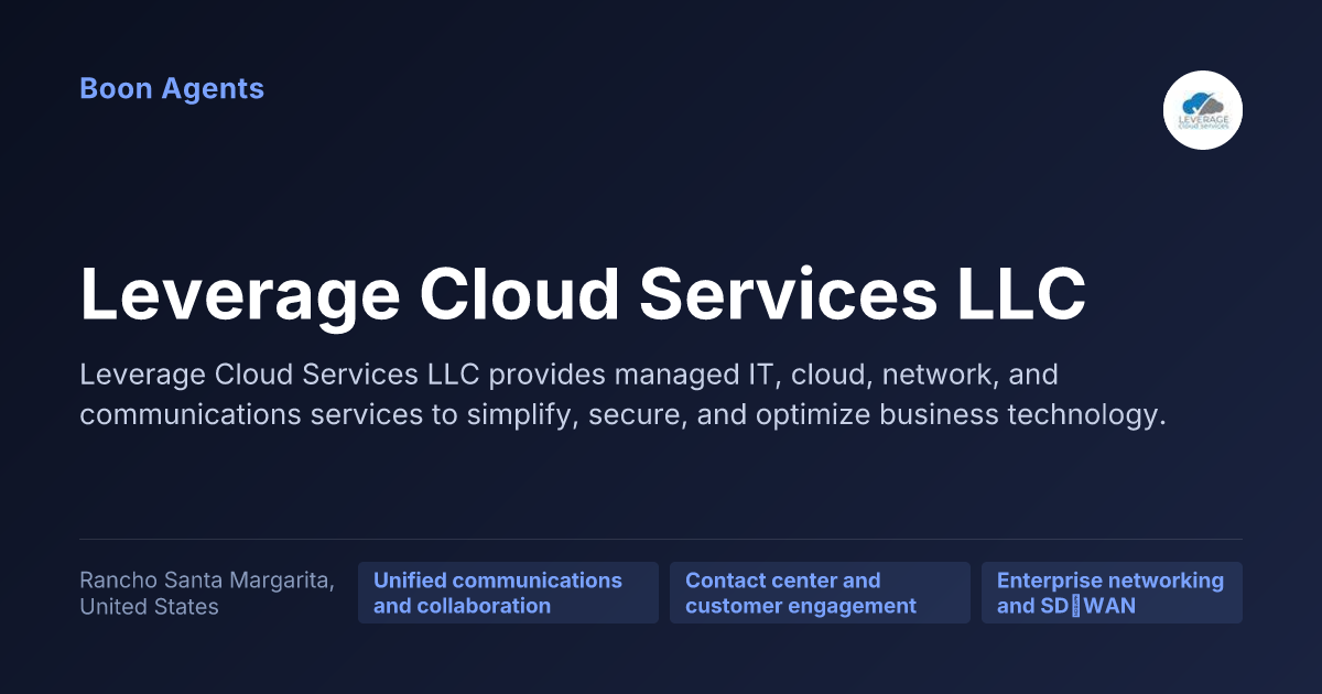 Leverage Cloud Services LLC — company overview