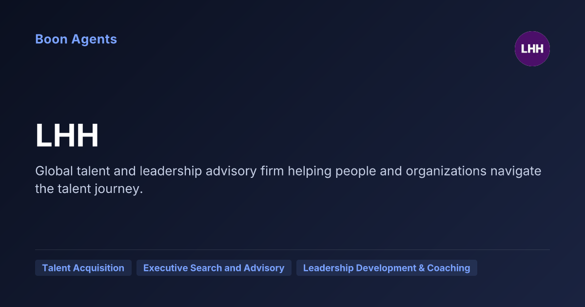 LHH — company overview