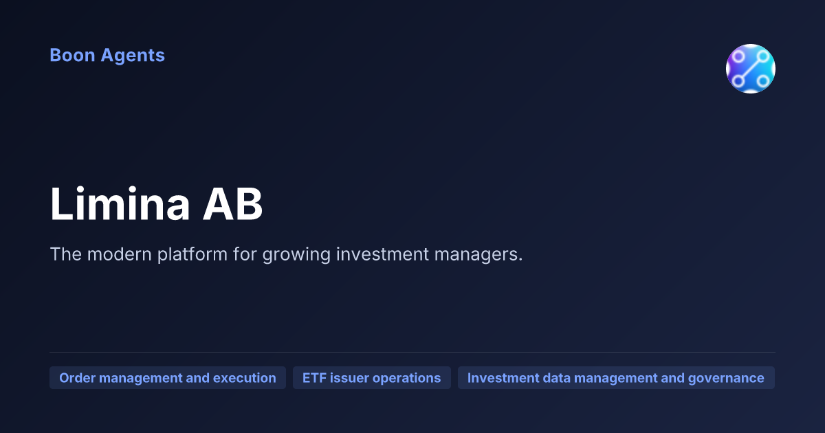 Limina AB — company overview