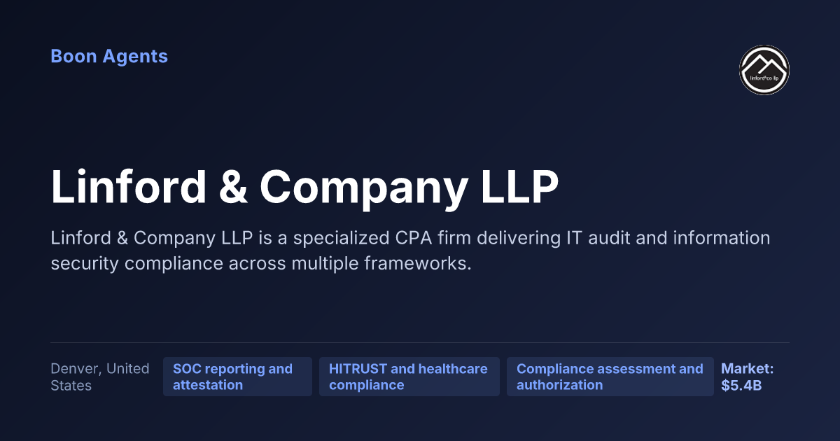 Linford & Company LLP — company overview
