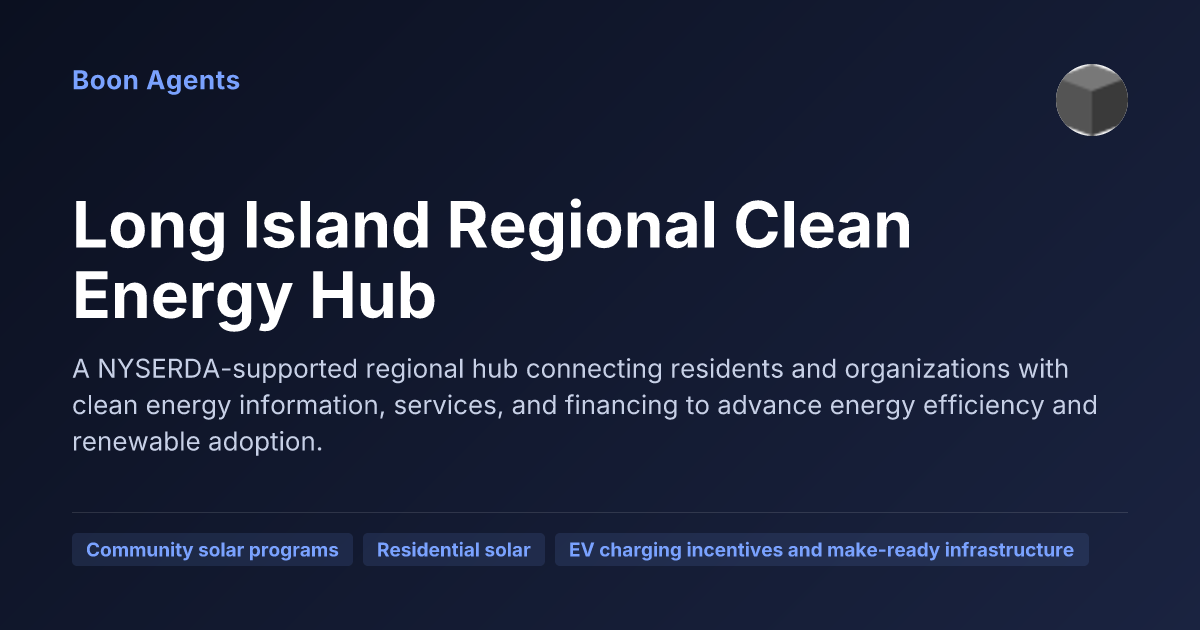 Long Island Regional Clean Energy Hub — company overview