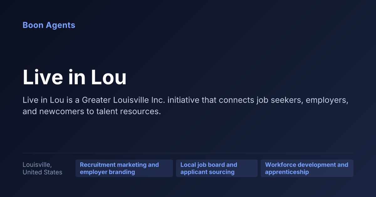 Live in Lou — company overview