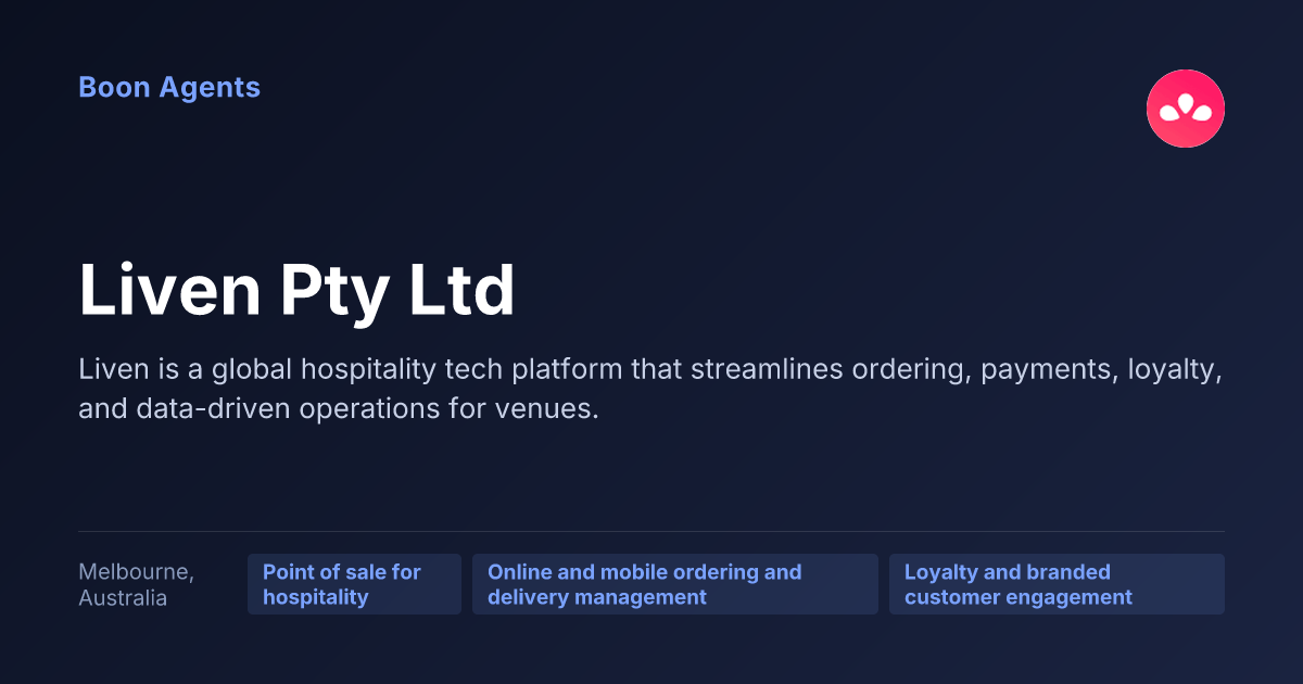 Liven Pty Ltd — company overview