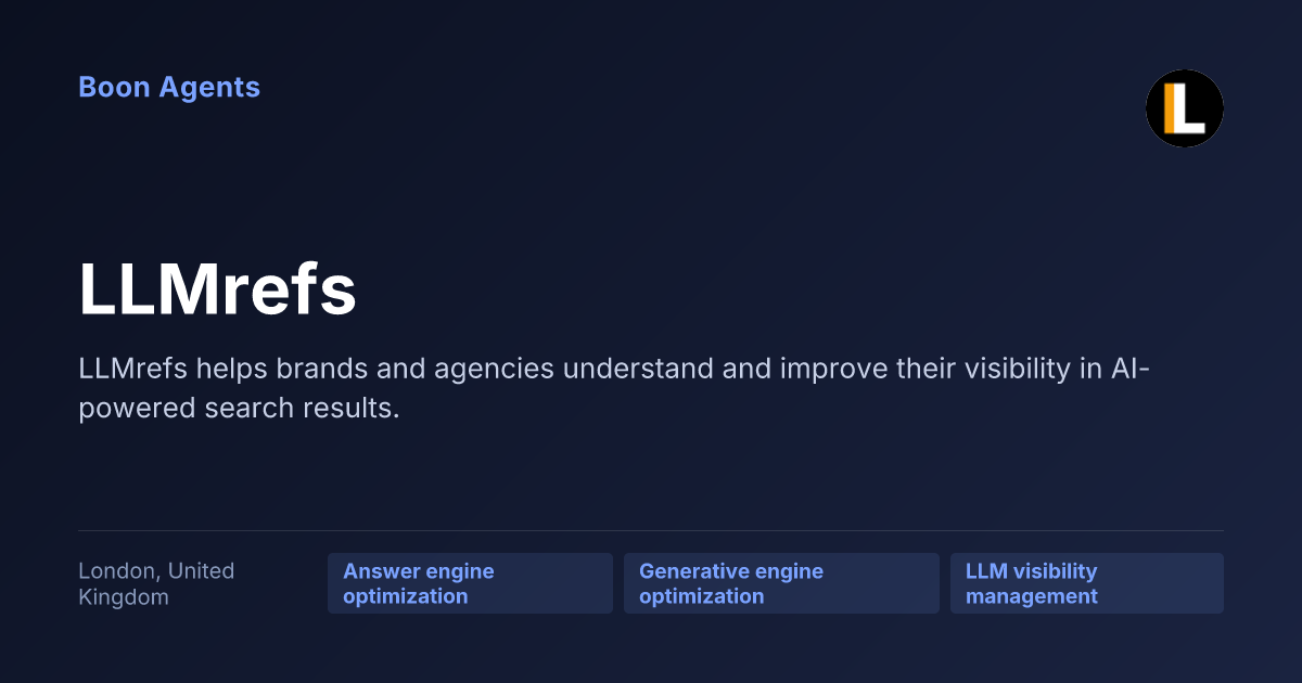 LLMrefs — company overview