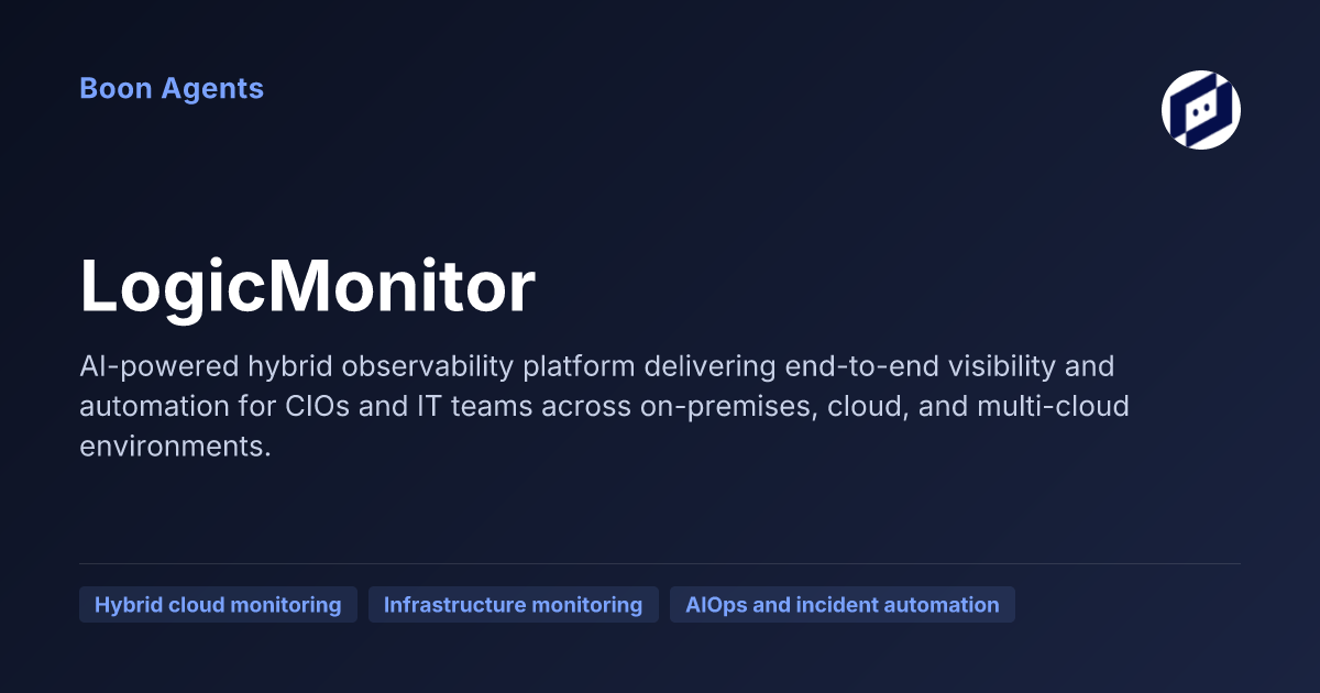 LogicMonitor — company overview