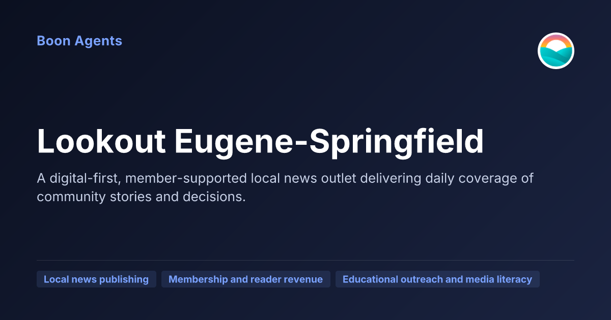 Lookout Eugene-Springfield — company overview