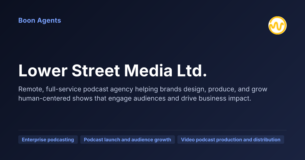 Lower Street Media Ltd. — company overview