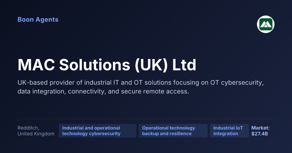 MAC Solutions (UK) Ltd — company overview