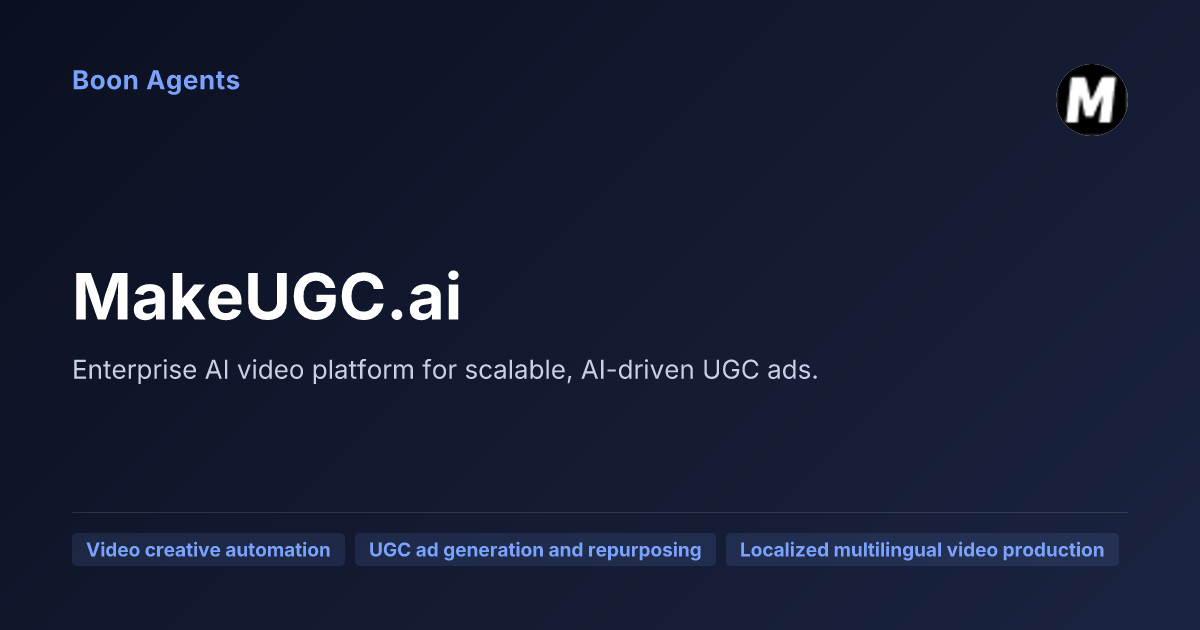 MakeUGC.ai — company overview
