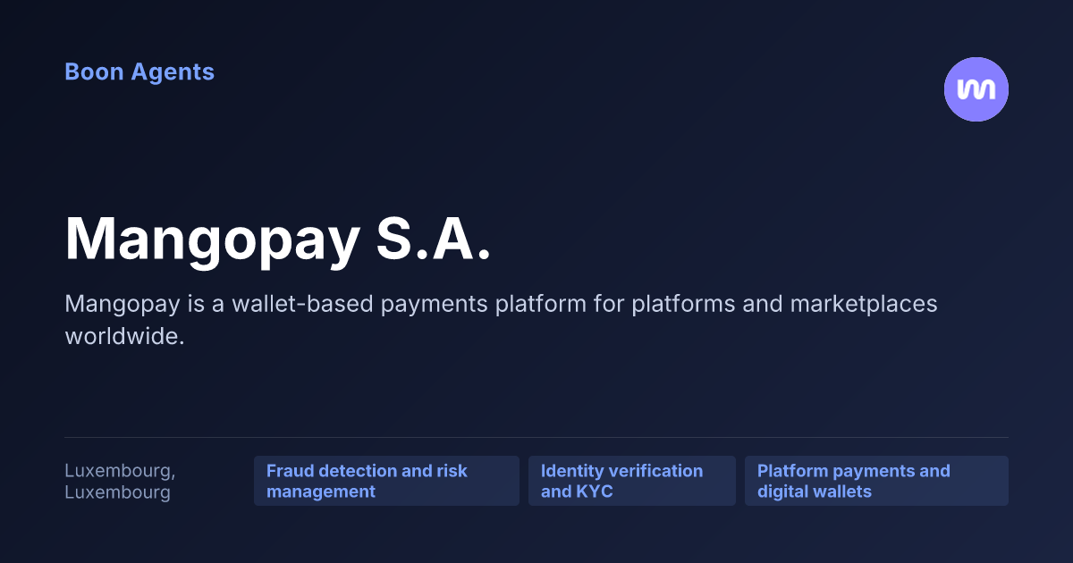 Mangopay S.A. — company overview