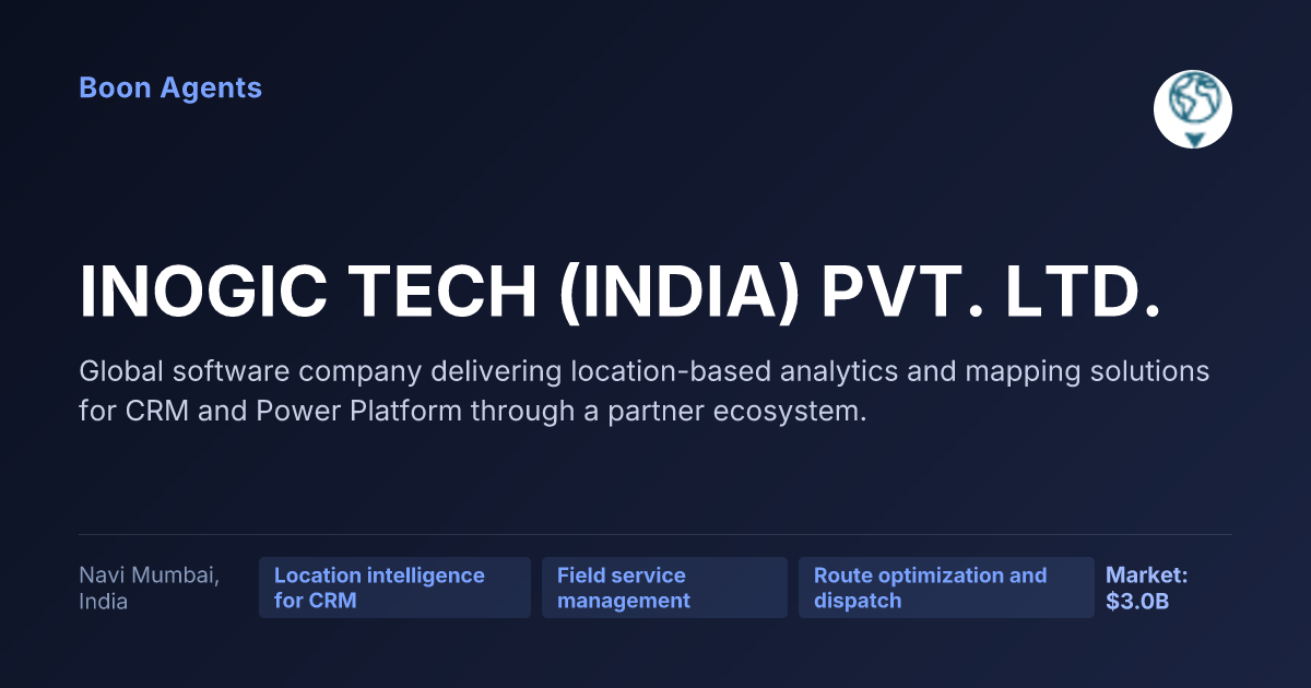 INOGIC TECH (INDIA) PVT. LTD. — company overview