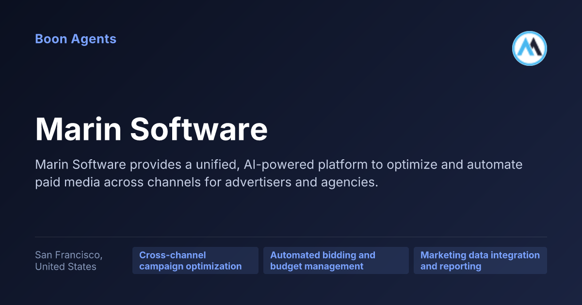 Marin Software — company overview