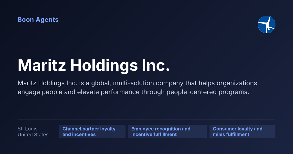 Maritz Holdings Inc. — company overview