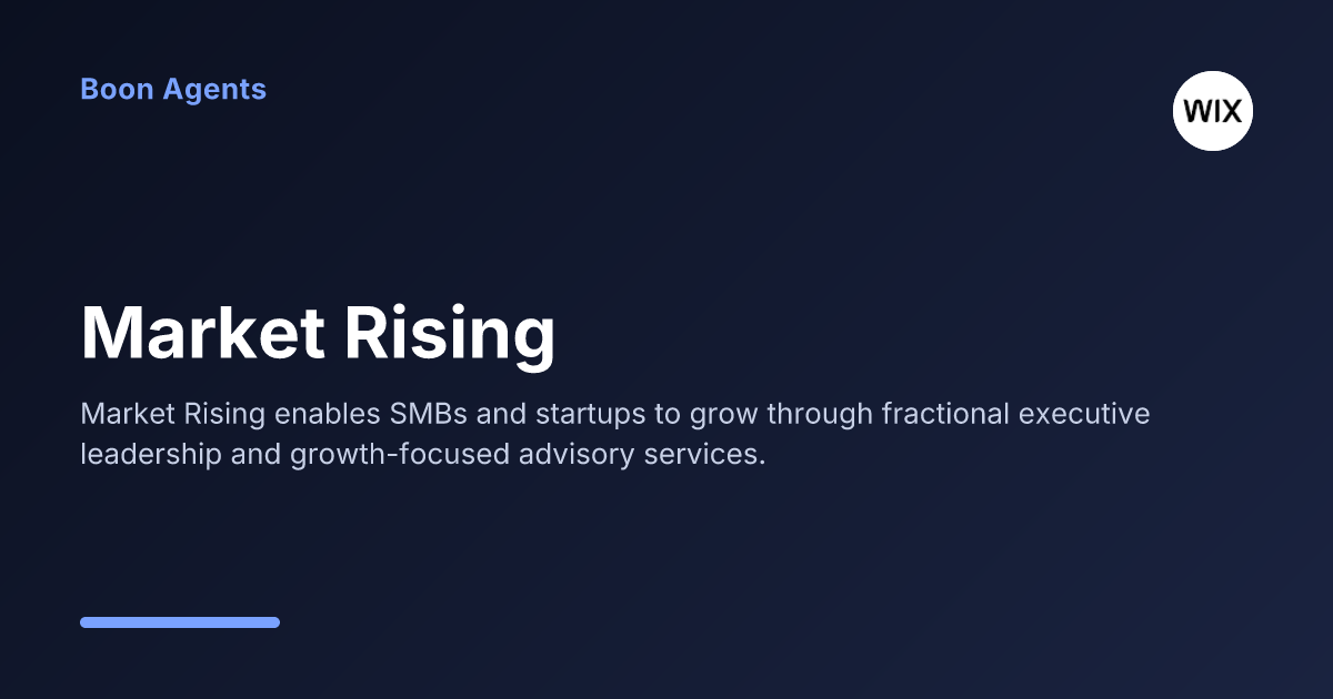 Market Rising — company overview