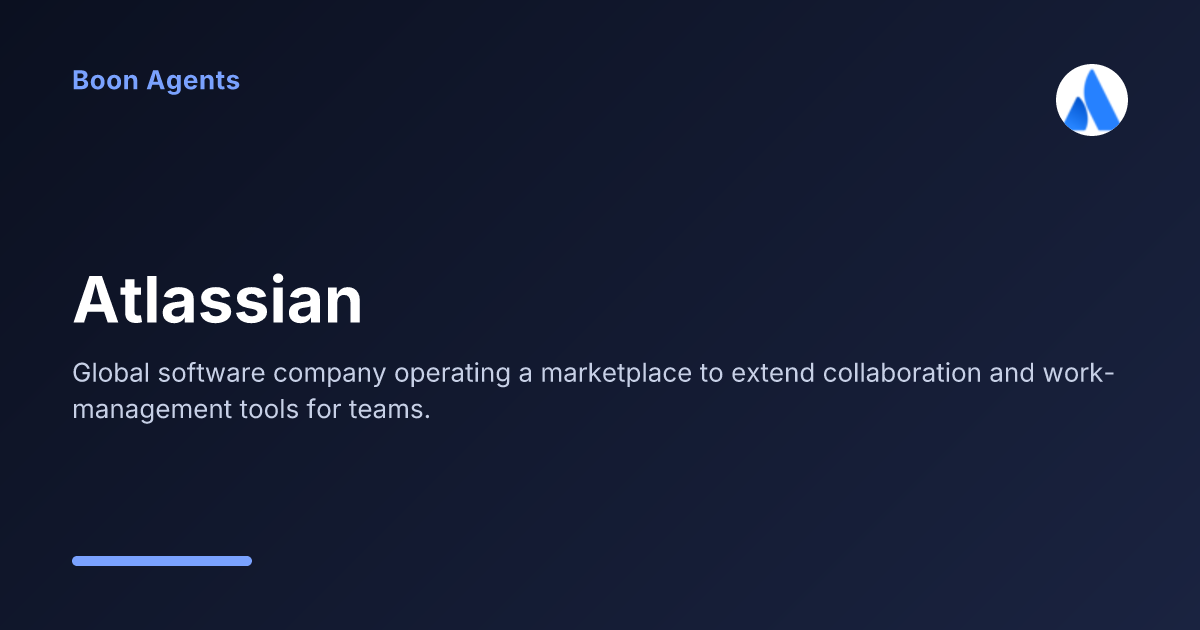 Atlassian — company overview