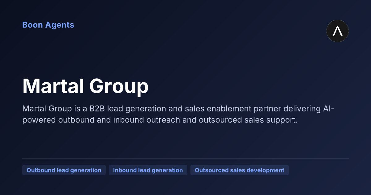 Martal Group — company overview