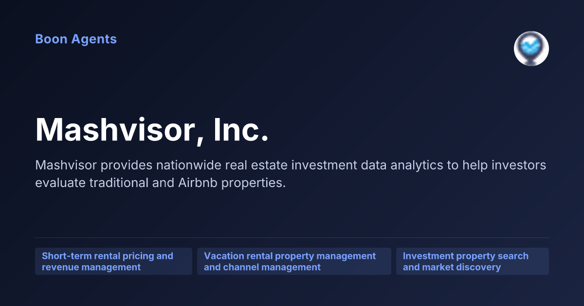 Mashvisor, Inc. — company overview