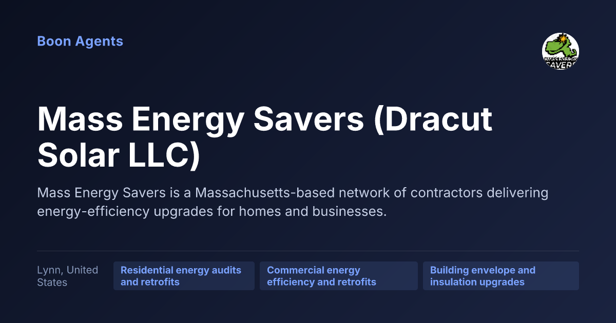 Mass Energy Savers (Dracut Solar LLC) — company overview