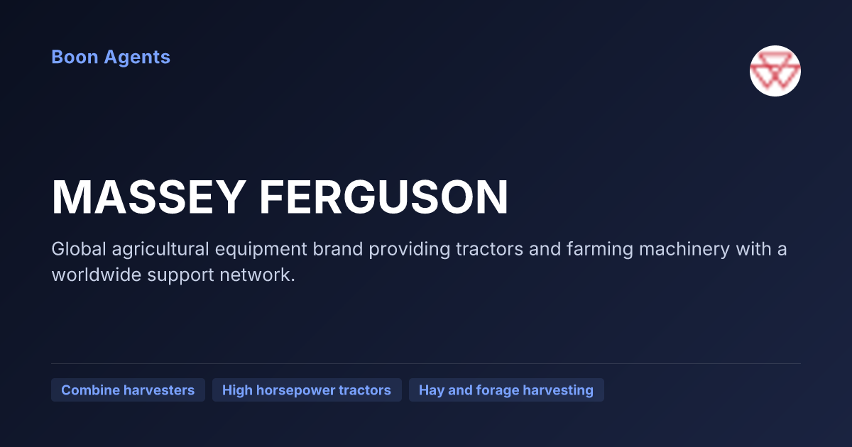 MASSEY FERGUSON — company overview