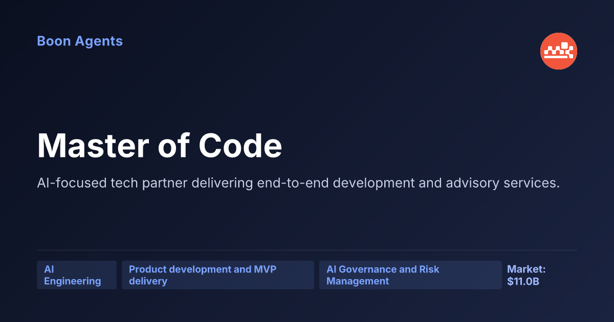 Master of Code — company overview