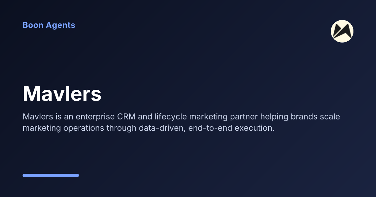 Mavlers — company overview