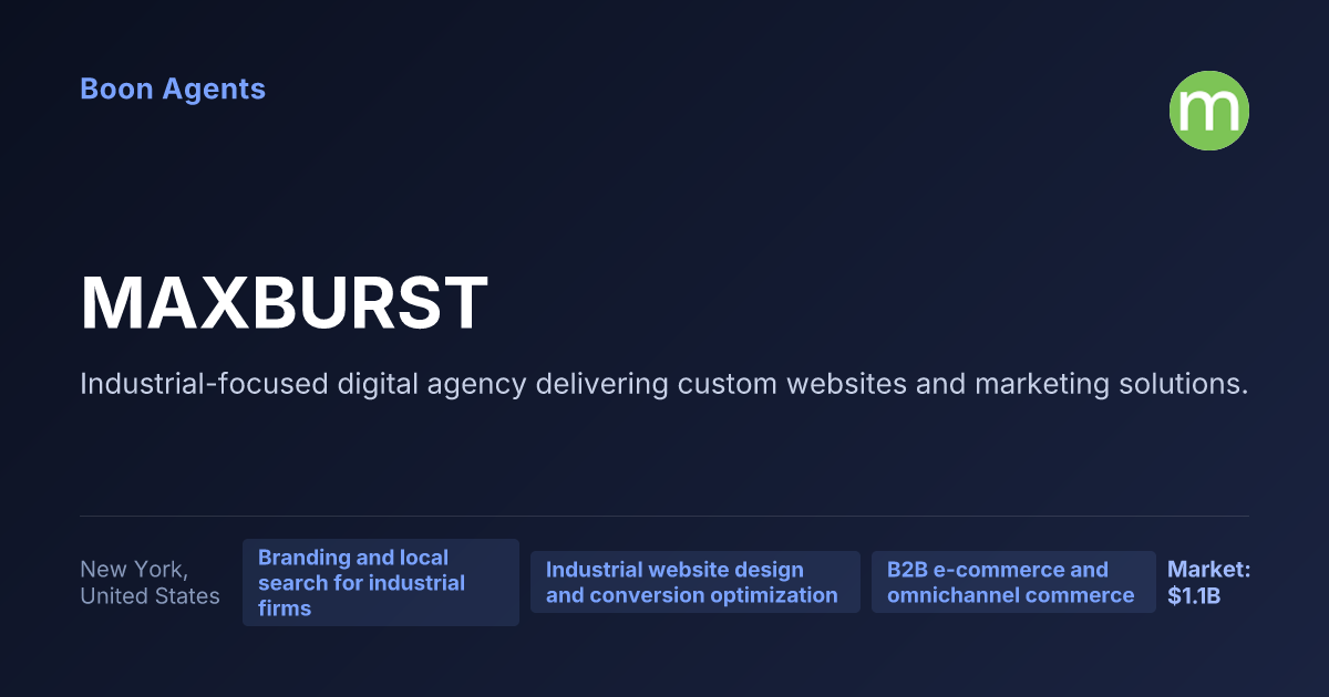 MAXBURST — company overview