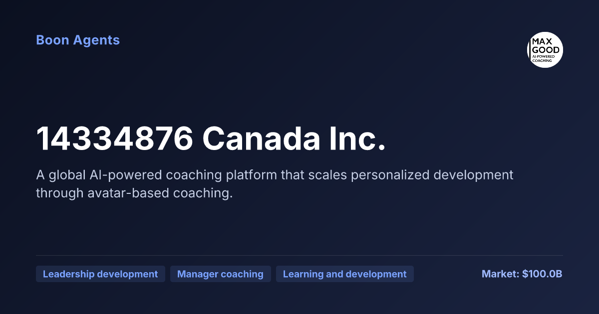 14334876 Canada Inc. — company overview