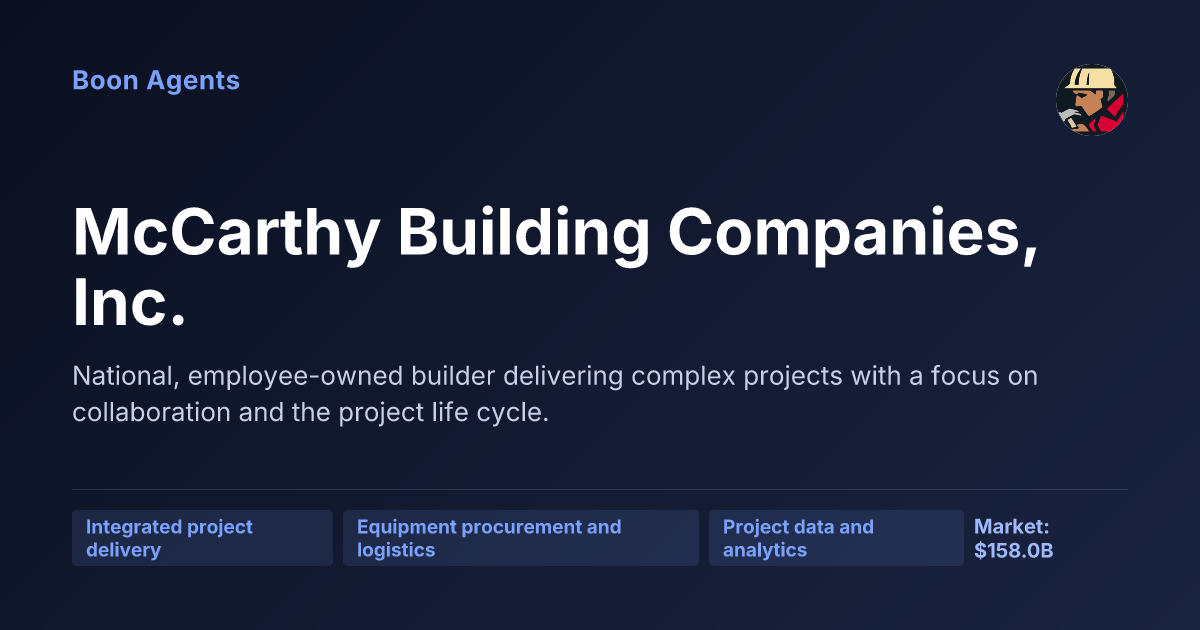 McCarthy Building Companies, Inc. — company overview
