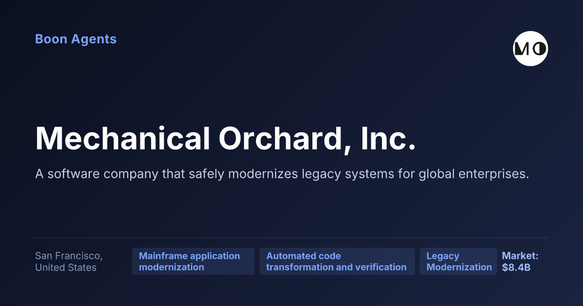 Mechanical Orchard, Inc. — company overview