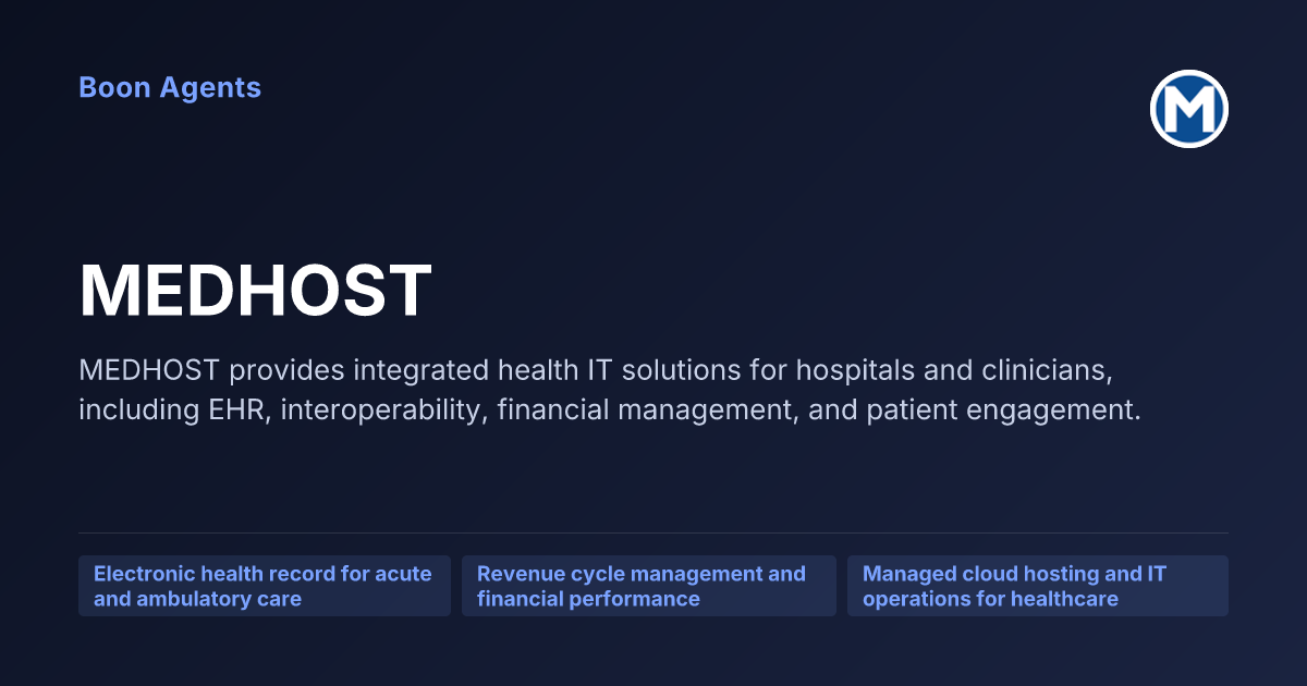 MEDHOST — company overview