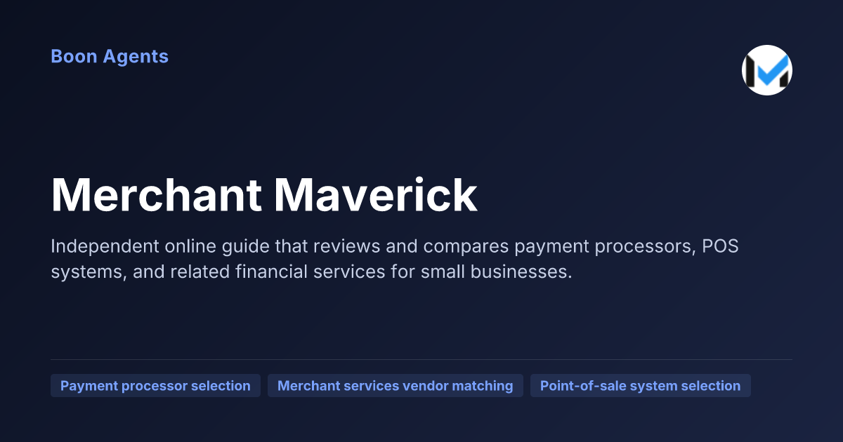 Merchant Maverick — company overview