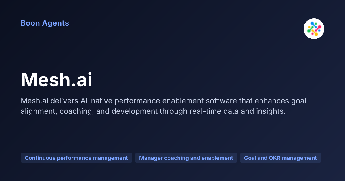 Mesh.ai — company overview