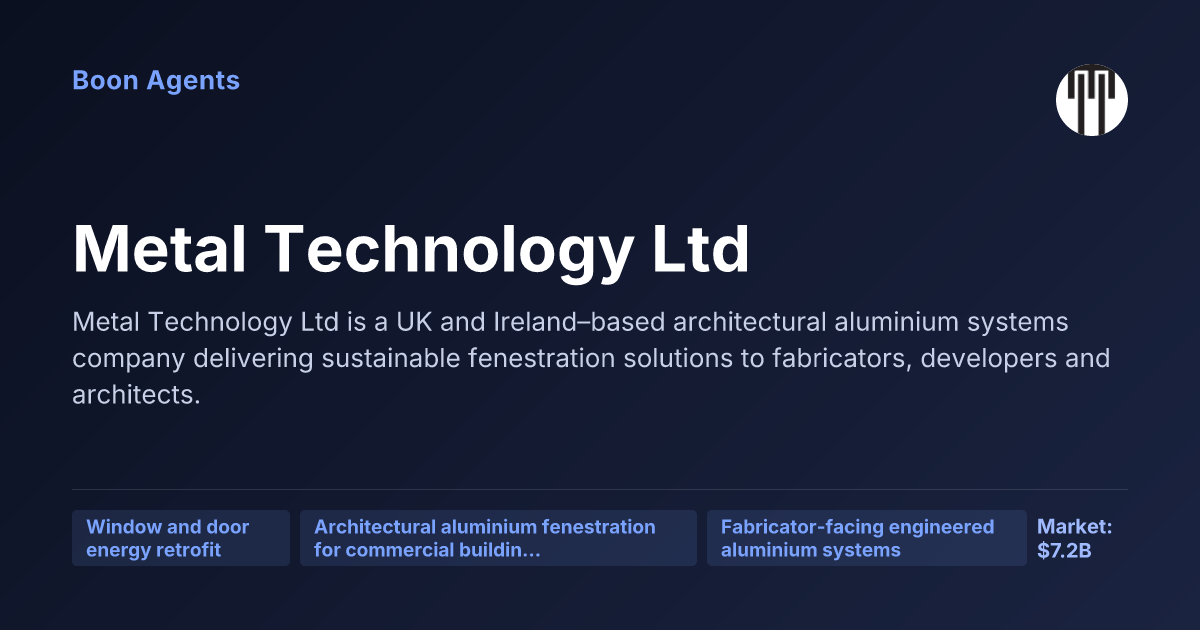 Metal Technology Ltd — company overview