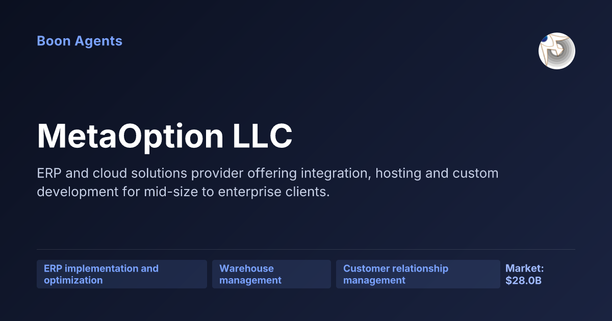 MetaOption LLC — company overview