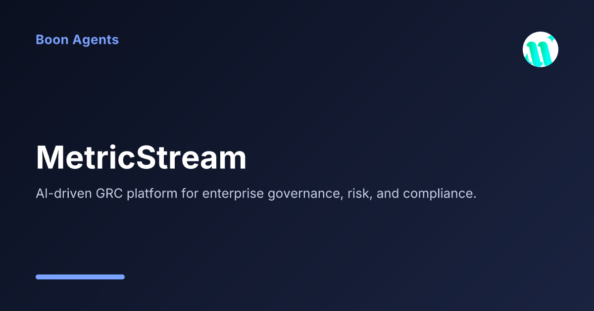 MetricStream — company overview