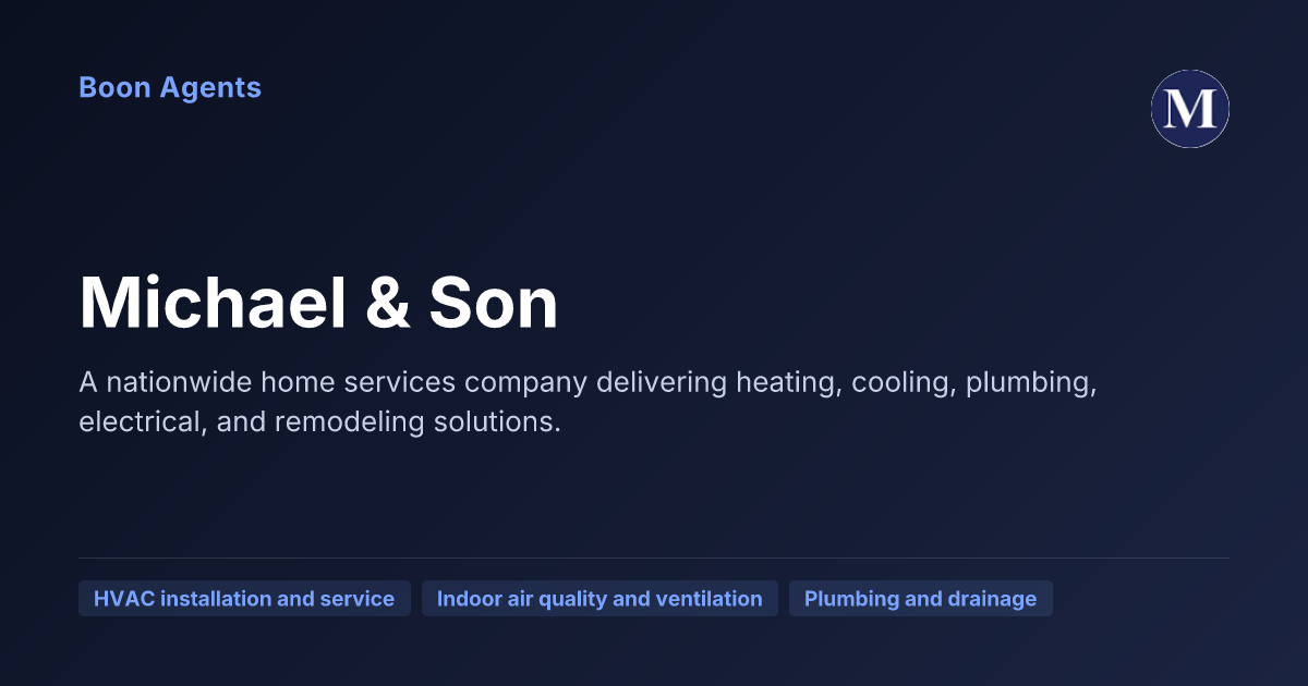 Michael & Son — company overview