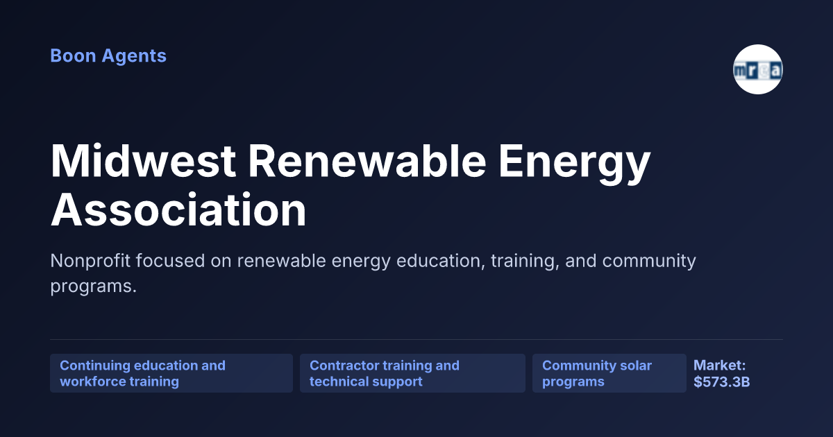 Midwest Renewable Energy Association — company overview