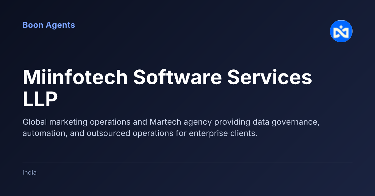 Miinfotech Software Services LLP — company overview