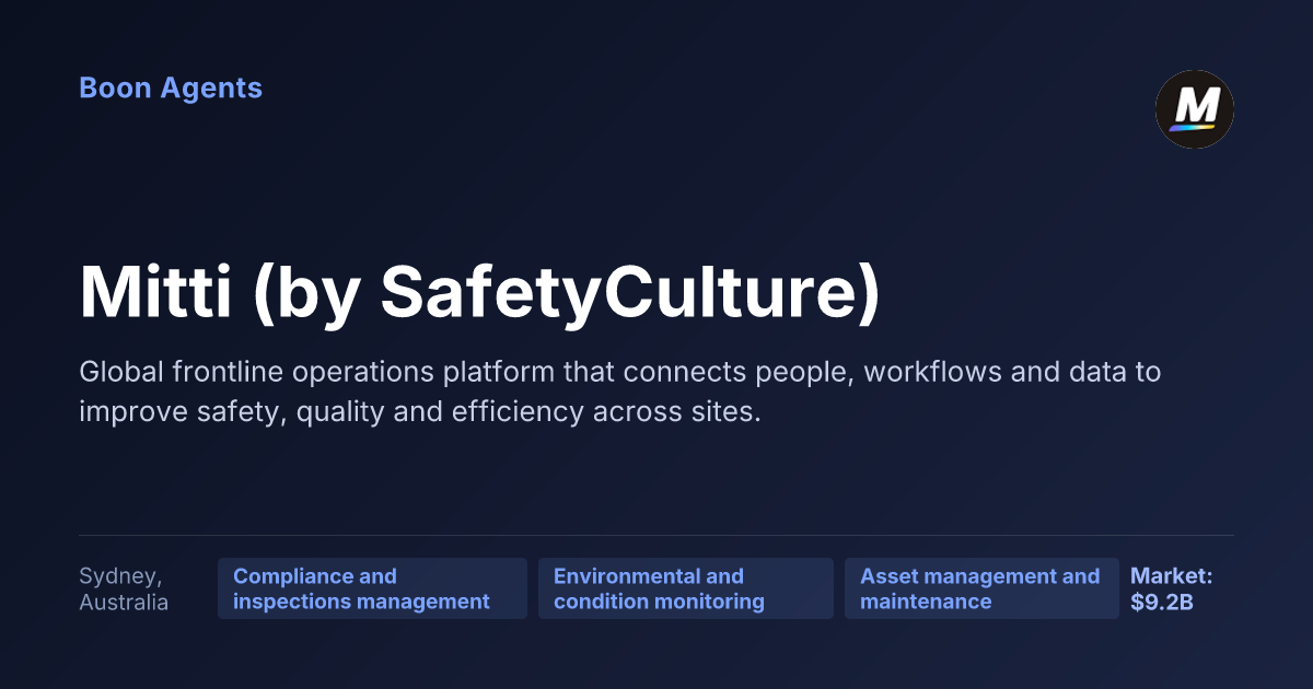 Mitti (by SafetyCulture) — company overview