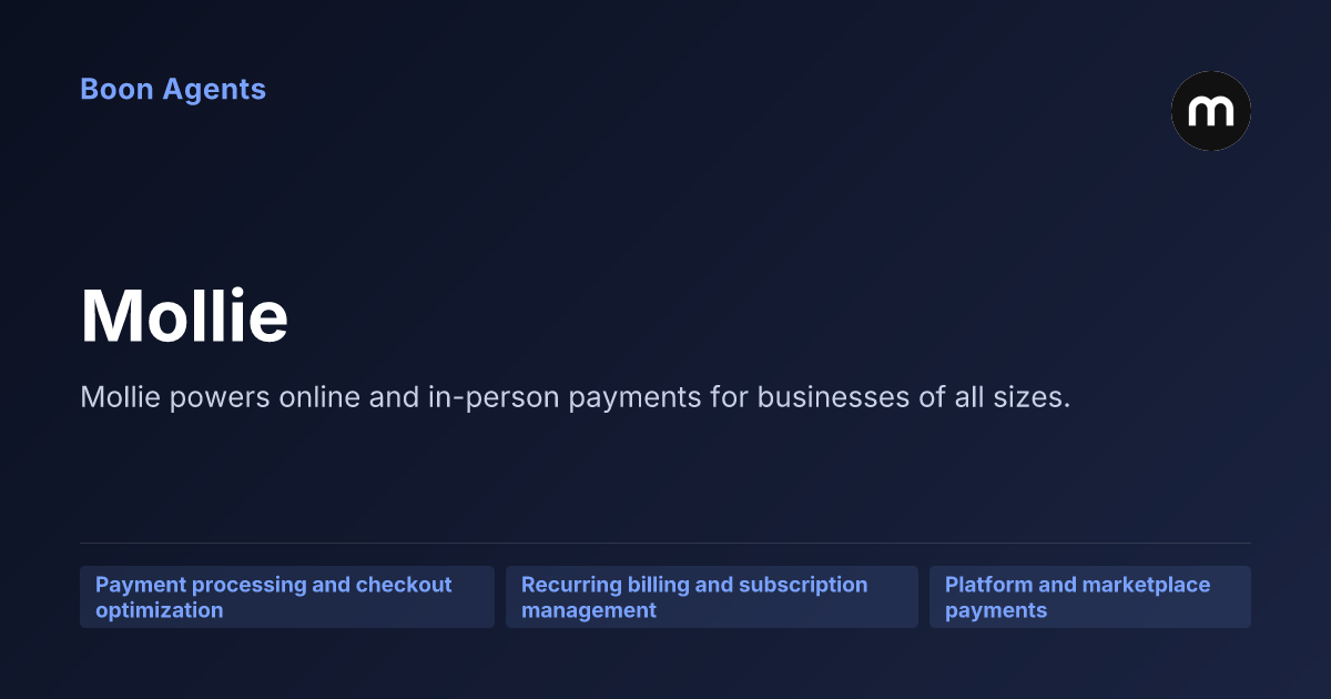 Mollie — company overview